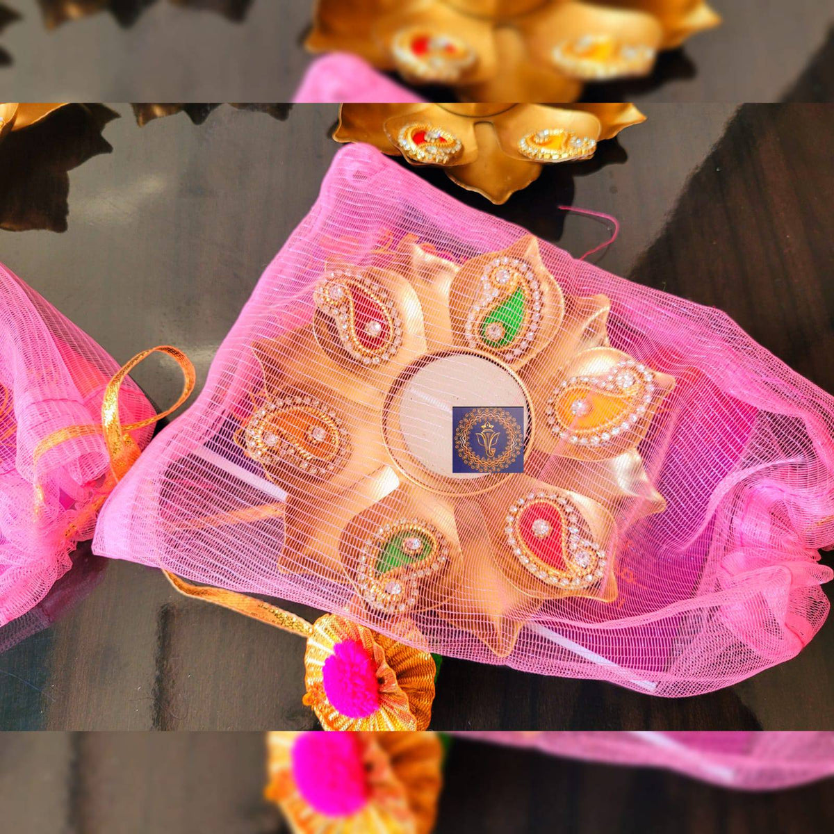 lotus  diya