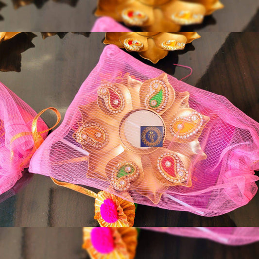 lotus  diya
