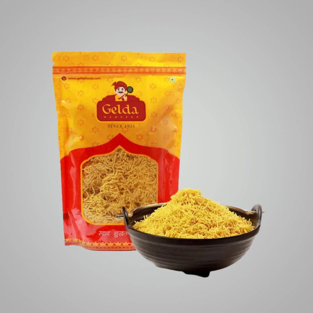 Gelda Foods Baarik Fiki Bhujia Sev - 500 gms