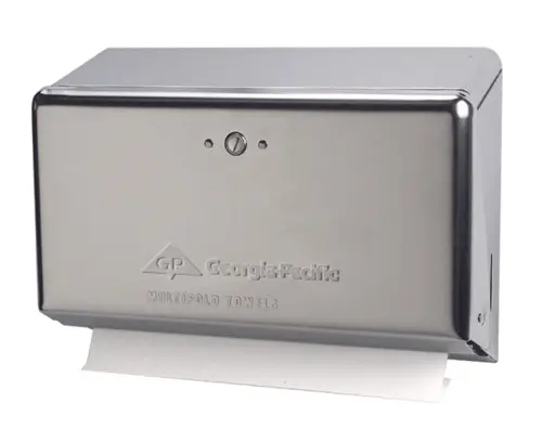 Georgia Pacific Chrome Multifold Space Saver Towel Dispenser