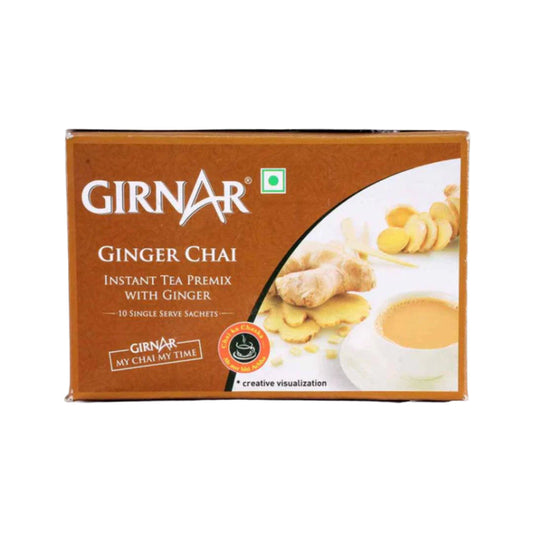 Girnar Premix Ginger Chai - 140 gms