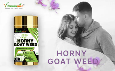 Horny Goat Weed with Maca Root Extract Supports Strength, Stamina & Performance