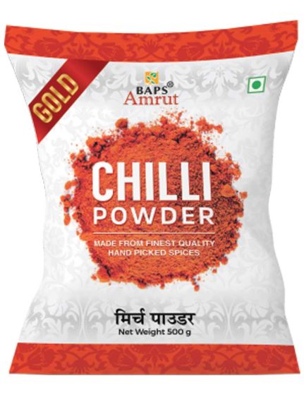 BAPS Amrut Red Chilli Powder ( Gold ) | 500 gms