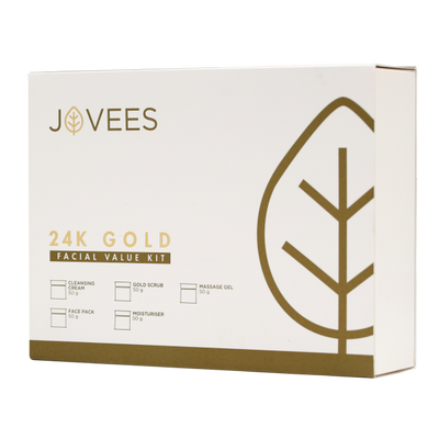 Jovees Mini 24 Carat Gold Facial Value Kit (75 gm)