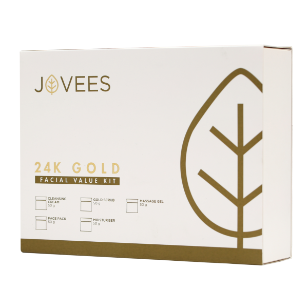 Jovees Mini 24 Carat Gold Facial Value Kit (75 gm)