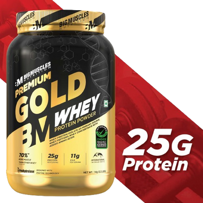 Big Muscles Nutrition Premium Gold Whey Protein