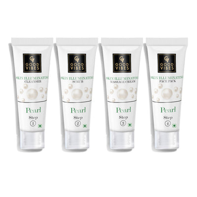 Good Vibes Skin Illuminating Facial Kit - Pearl