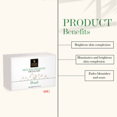 Good Vibes Skin Illuminating Facial Kit - Pearl