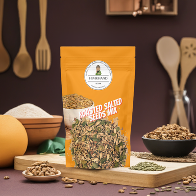 Roasted salted seeds mix by himkhand 200 gram pack