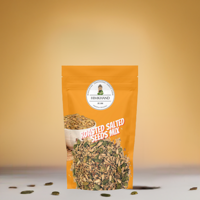 Roasted salted seeds mix by himkhand 200 gram pack