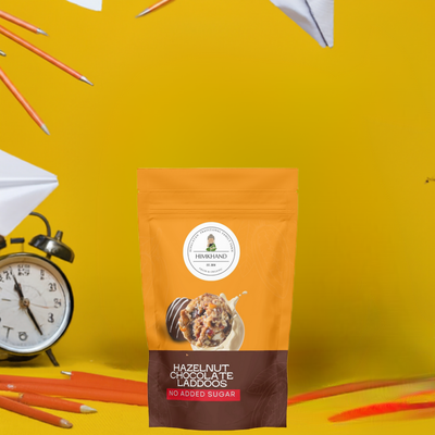 Hazelnut Chocolate Laddoos - No Added Sugar | 100% Natural