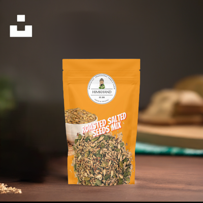 Roasted salted seeds mix by himkhand 200 gram pack