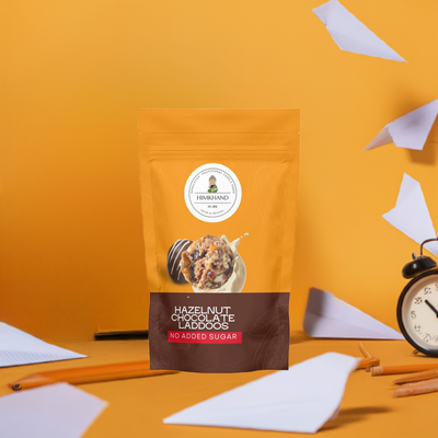 Hazelnut Chocolate Laddoos - No Added Sugar | 100% Natural