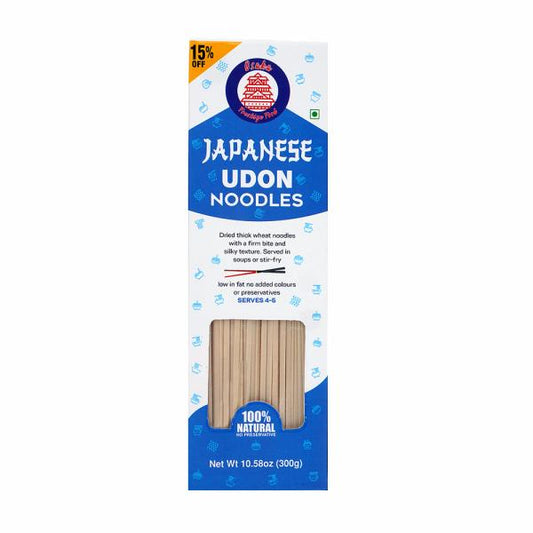 Grain Shakti Osaka Japanese Udon Noodles - 300G X 4 Pack