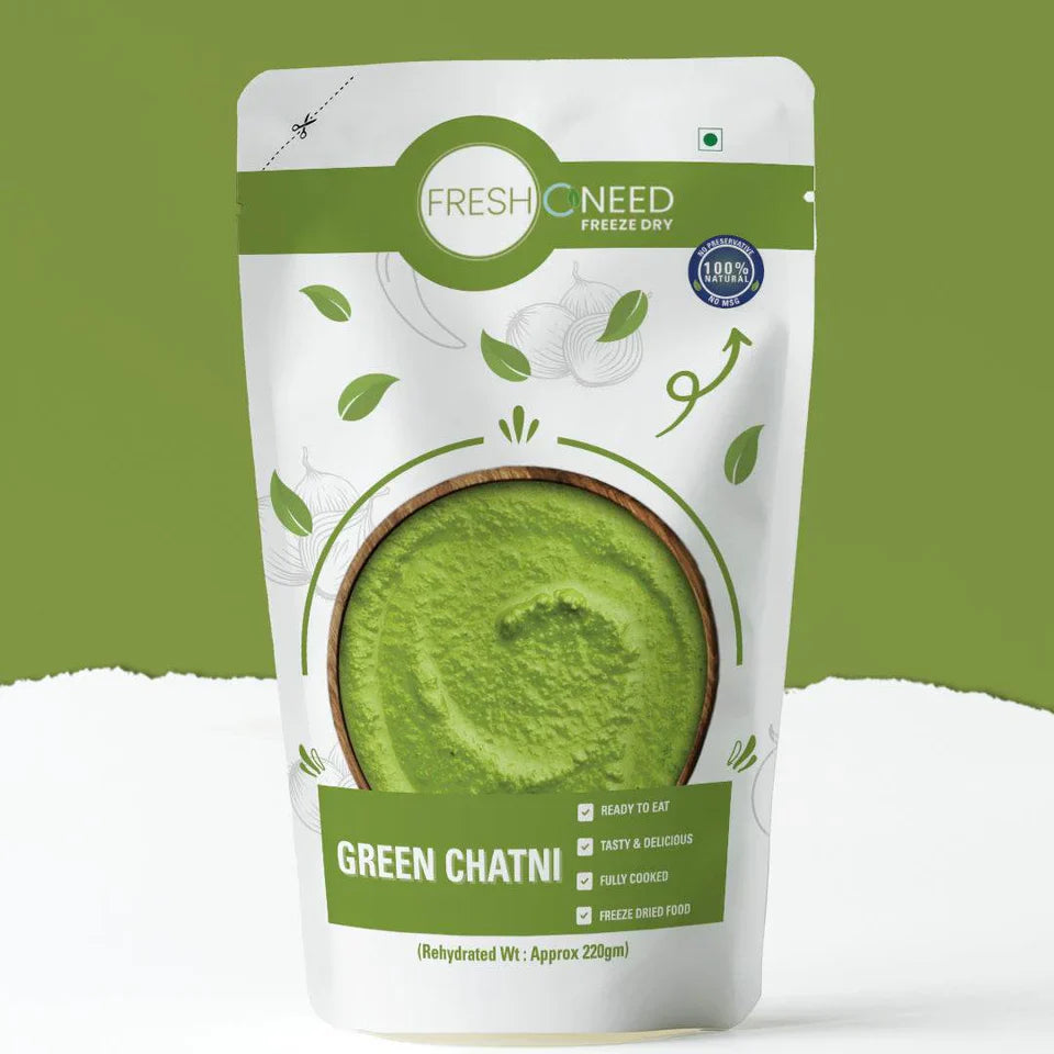 Fresh O Need Green Chatni - Ready To Eat 220 gms