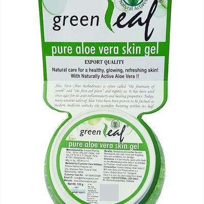 Green Leaf Pure Aloe Vera Skin Gel 120 gms