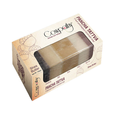 Cowpathy Pancha Tattva 5Layer Panchagavya Handmade Shea Butter Soap