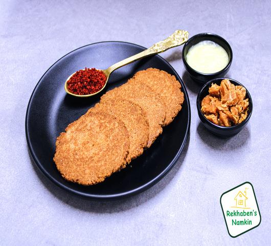 Rekhaben's Ghee Gud Bhakhri (Jaggery) - 190 gms