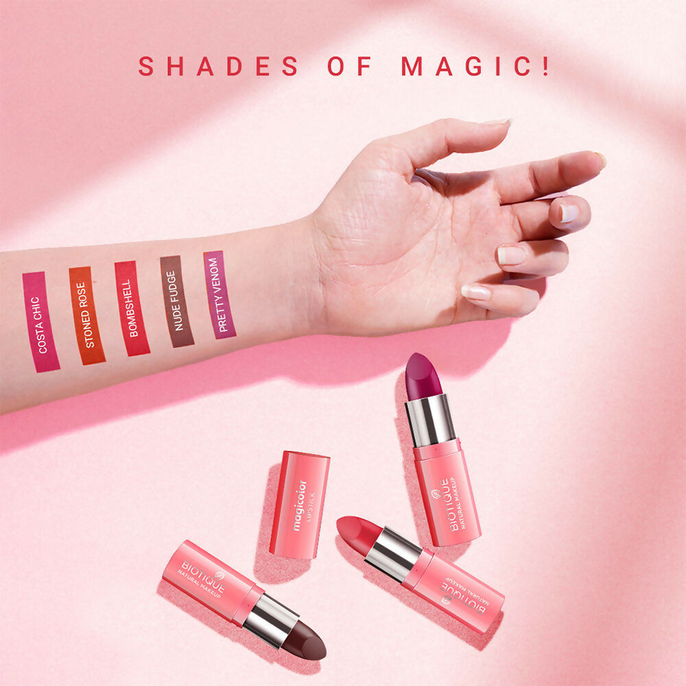 Biotique Magicolor Lipstick - Cookie Crumble