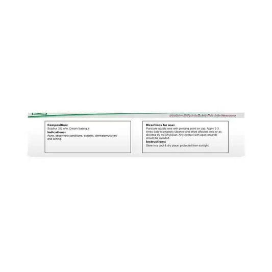 Dr. Willmar Schwabe India Topi Sulphur Cream