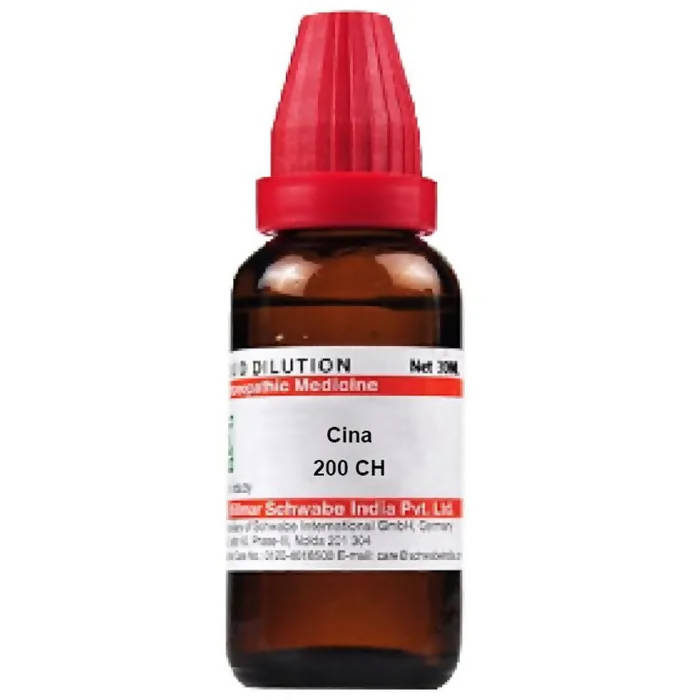 Dr. Willmar Schwabe India Cina Dilution
