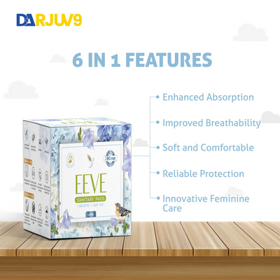 Herbs & Hills Eeve Graphene Sanitary Napkin Large