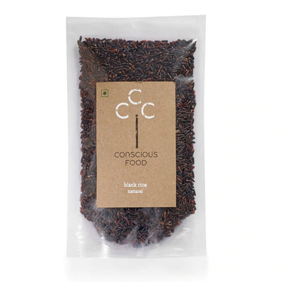 Conscious Food Natural Unpolished Black Rice