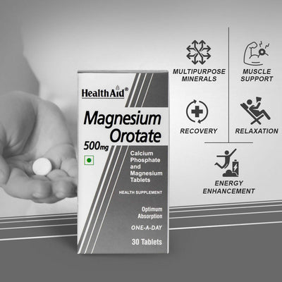 HealthAid Magnesium Orotate 500 mg Tablets