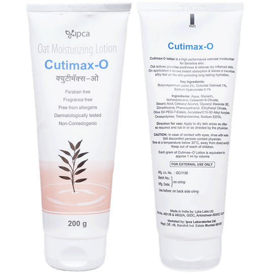 Cutimax-O Oat Moisturizing Lotion