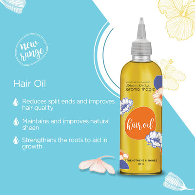 Aroma Magic Hair Oil Strengthens & Shines (200 ml)