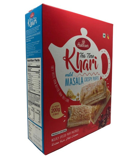 Haldiram's khari mild Masala Crispy Puffs -200g