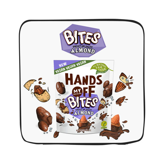 Hands Off Vegan Bites Almonds 130g