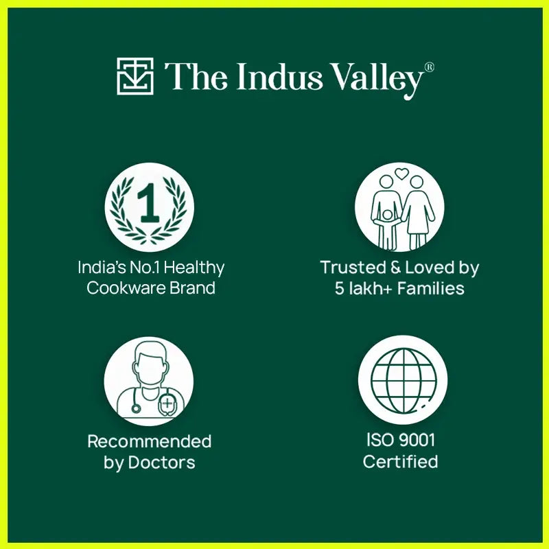 CASTrong Cast Iron Grill Pan, Round,Pre-seasoned, 100% Pure, Toxin-free, Induction, 27cm, 2.1kg