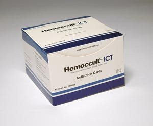 Hemoccult ICT Patient Collection Screening Kit Colorectal Cancer Screening Fecal Occult Blood Test (iFOB or FIT) 40 Patient Screening Kits Per Box