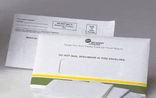 Hemoccult Mailing Pouches for Hemoccult Testing Products 100/Box