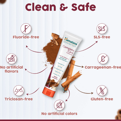 Himalaya  botanique Complete Care Toothpaste (Simply Cinnamon) - 150 gms