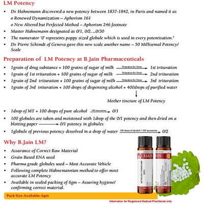 Bjain Homeopathy Calcarea Phosphorica LM Potency (Globules)