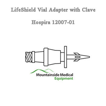 Hospira LifeShield Vial Adapter with Clave, 50/Case * Ships in 3-5 days *