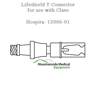 Hospira LifeShield Y-Connector 50/Case