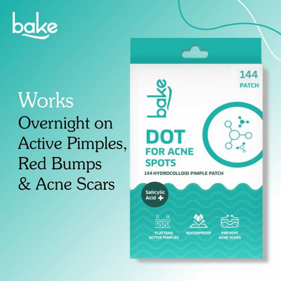 Bake 2% Salicylic Acid Pimple Patches (144 Dots)