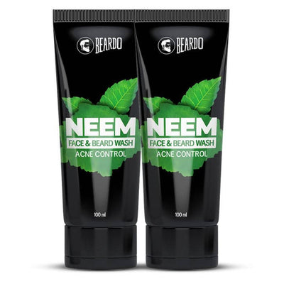 Beardo Neem Face Wash & Beard Wash Acne Control