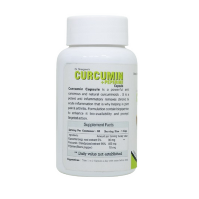 Dr.Bhargav’s Curumine + Peperine Capsules