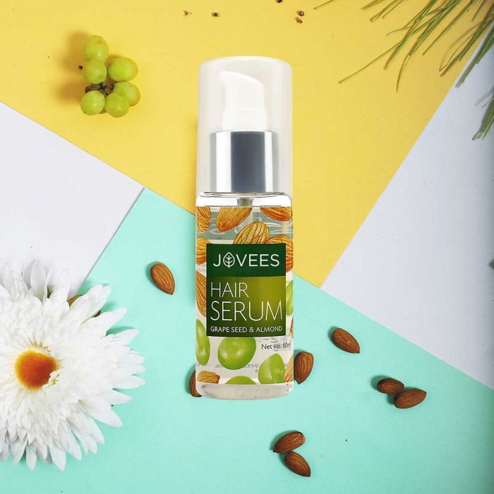 Jovees Grape Seed & Almond Hair Serum (60 ml)