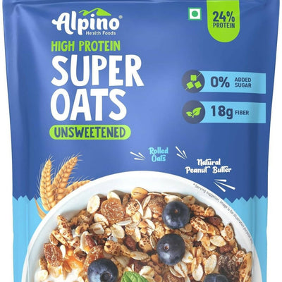 Alpino High Protein Super Rolled Oats Unsweetened