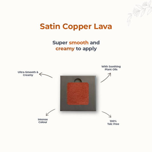 Disguise Satin Smooth Eyeshadow Squares - Satin Copper Lava 205