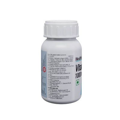 HealthAid Vitamin B12 1000 mcg Mega Strength Tablets