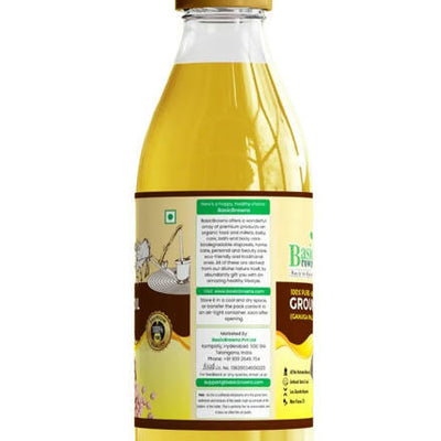 BasicBrowns Bull Driven Groundnut Oil