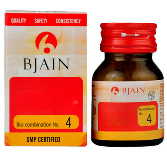 Bjain Homeopathy Bio Combination No.4 Tablet