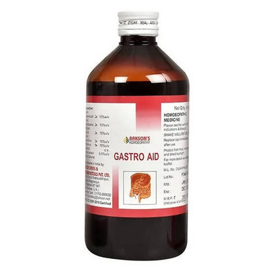 Bakson's Homeopathy Gastro Aid Syrup