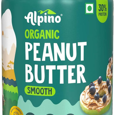 Alpino Organic Natural Peanut Butter Smooth